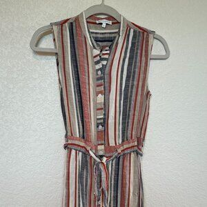 Button Down Linen Dress